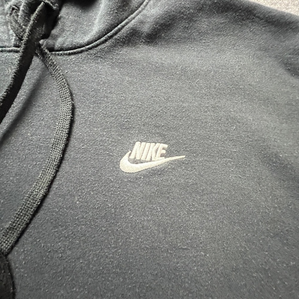 Nike Sportswear Club Fleece Pullover Hoodie Black BV2654-010 Mens Large - Picture 2 of 9